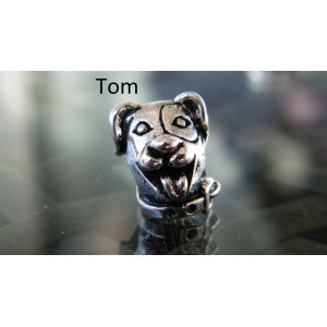 Hundekopf Perle "Tom"